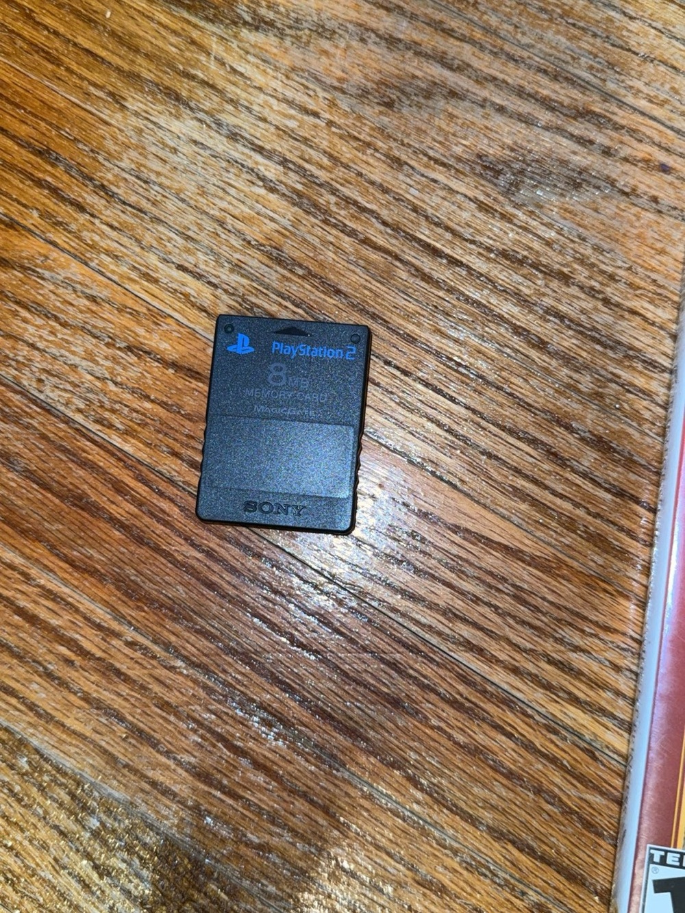 OEM Sony PlayStation 2 PS2 8MB Memory Card SCPH-10020 Black - Picture 3 of 3